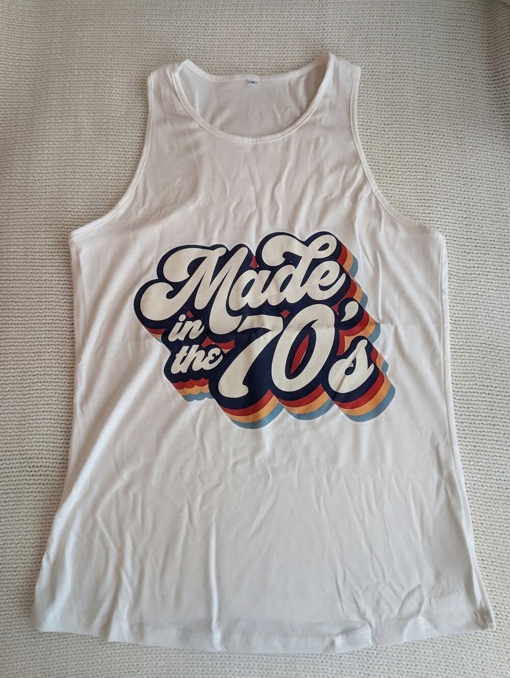 Women's "Made in the 70's" Tank, M
